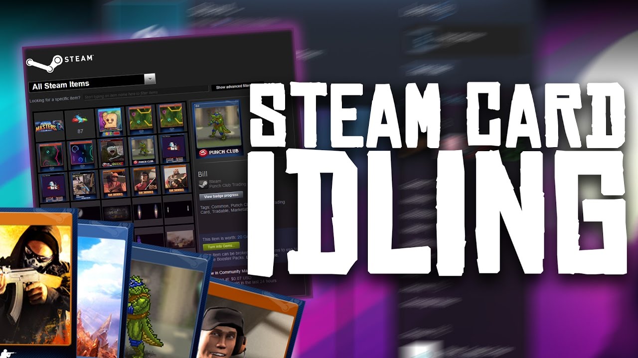 Idle Master accumulates Steam Trading Cards while you sleep | PC Gamer