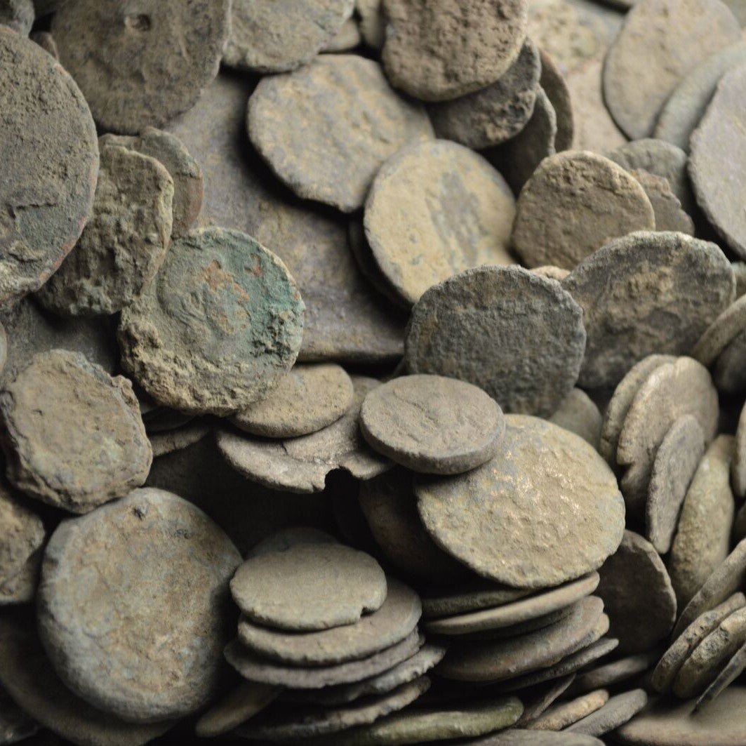 Uncleaned Ancient Coins | Roman Coin Bank