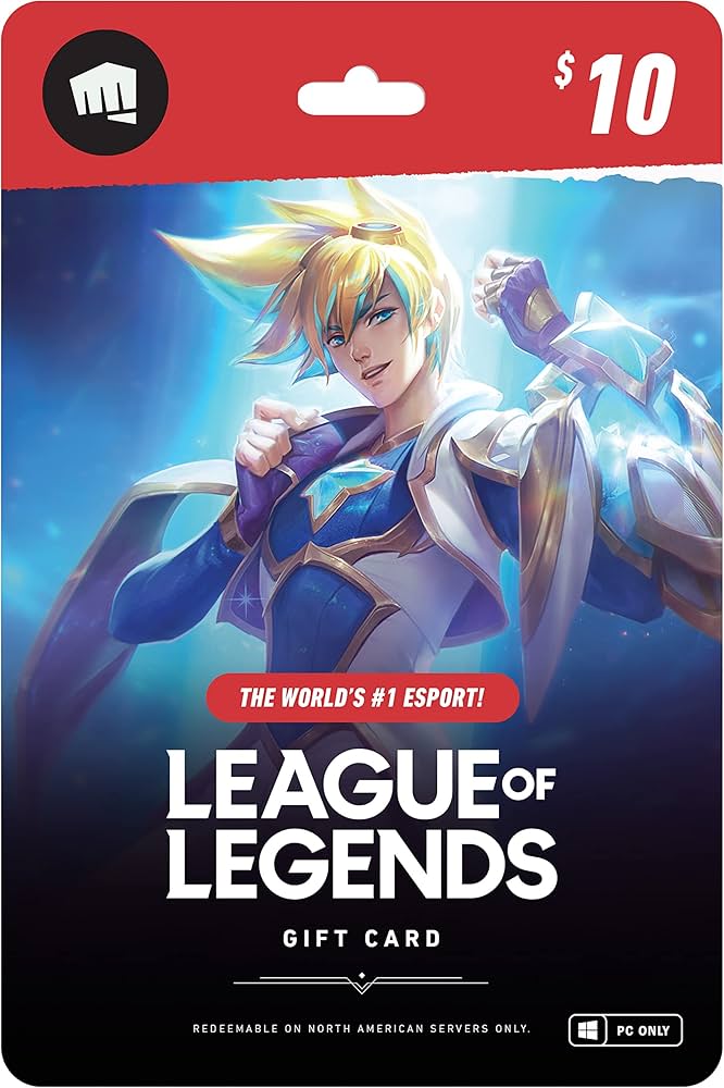 Riot League of Legends Gift Card | Prezzee AU