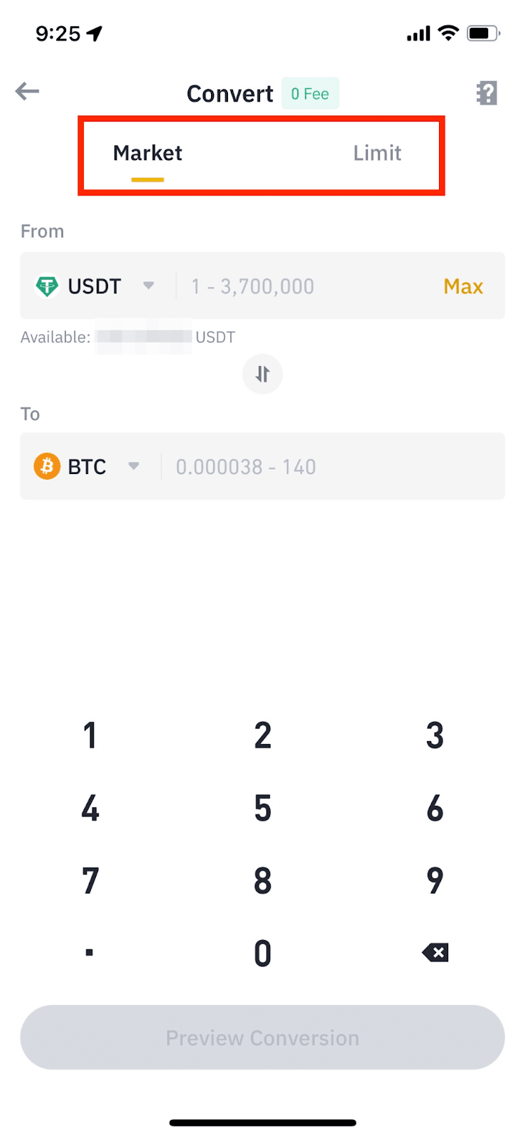 How To Convert Bitcoin To USDT On Binance