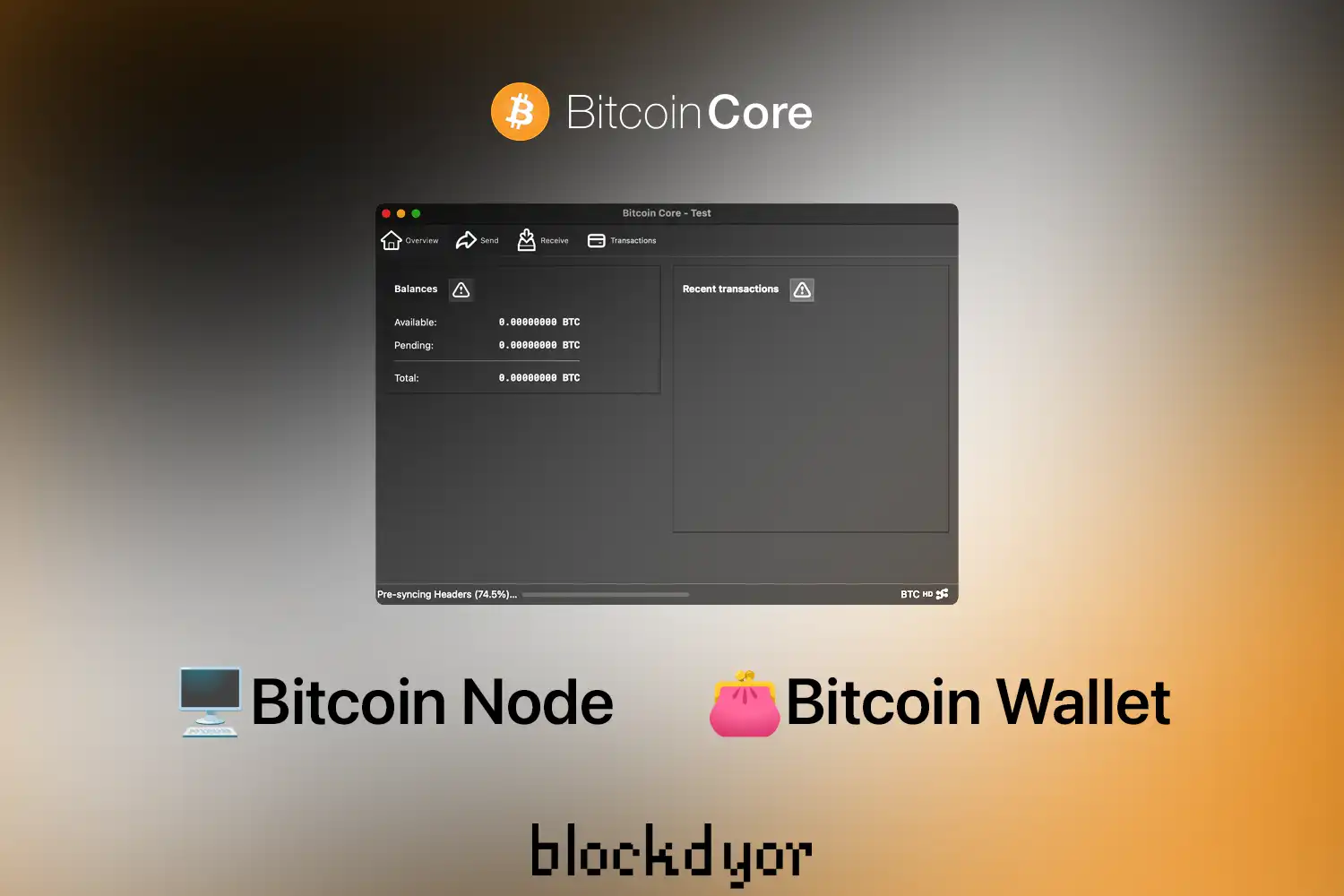 A Complete Guide on the Original BTC- Bitcoin Core Wallet!