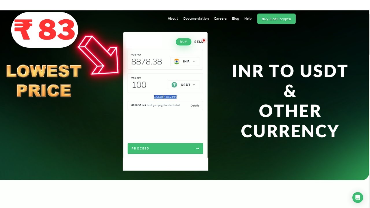 Buy Tether TRC20 (USDT) with Indian rupee (INR) Credit or Debit Card | UTORG