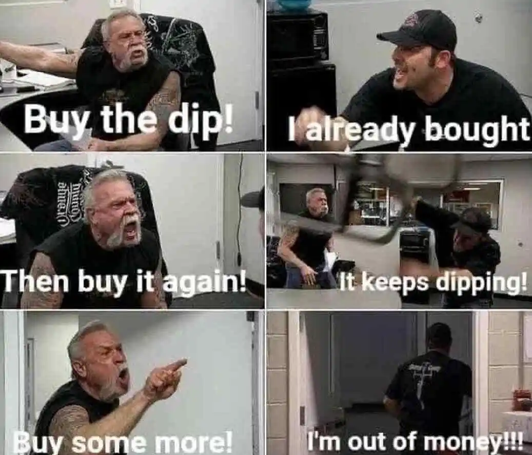 When buying the dip isn't good enough