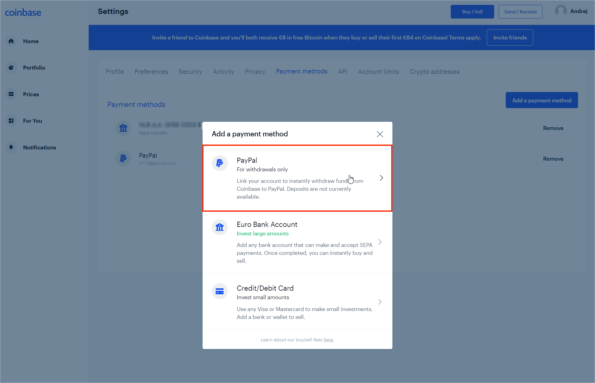 Coinbase free withdrawals (off chain) will be gradually phased out | NiceHash