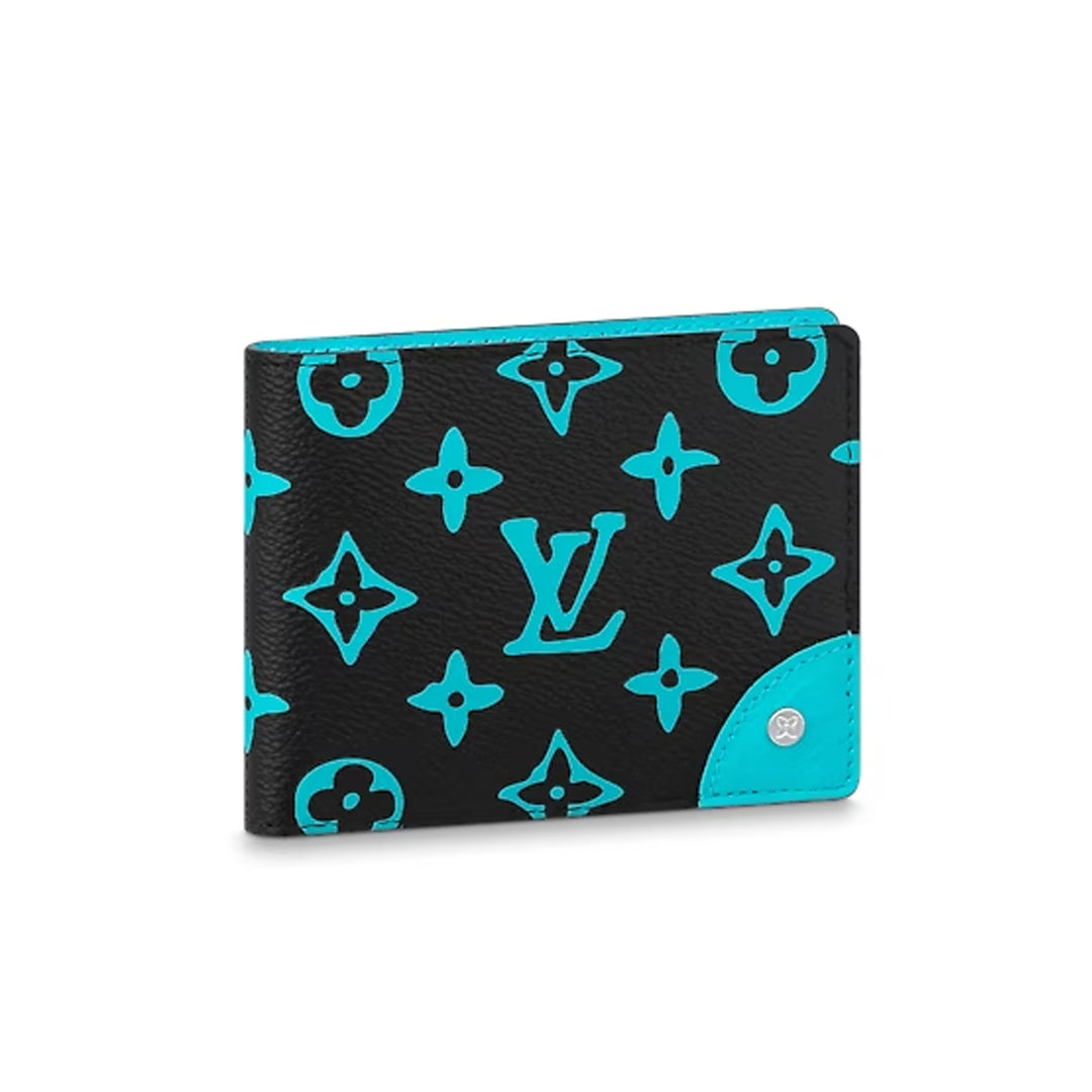 Louis Vuitton Men's Graphite Slender Wallet Royal Blue - A World Of Goods For You, LLC