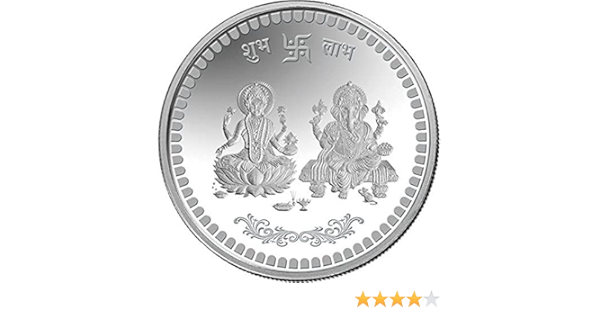 Buy Laxmi Ganesha Silver Coins at Best Prices | TrueSilver