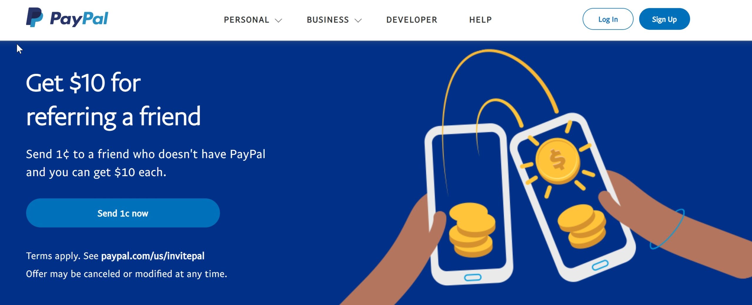 PayPal Referral: $10 For Both People - The Money Ninja