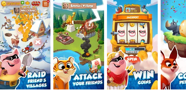 Coin Master v MOD APK (Unlocked,Mod Menu) Download