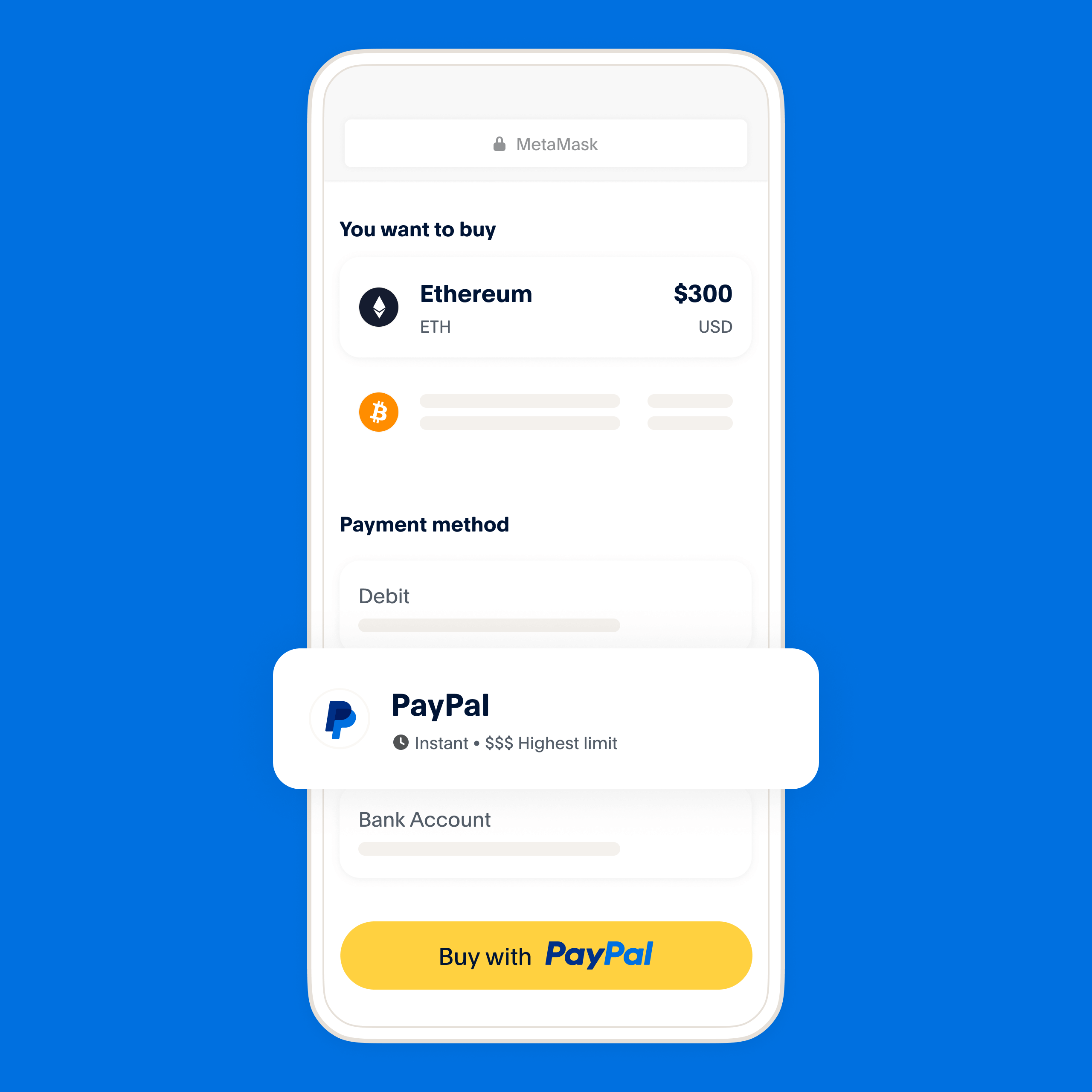 Using PayPal as a payment method within your external Crypto wallet | PayPal US