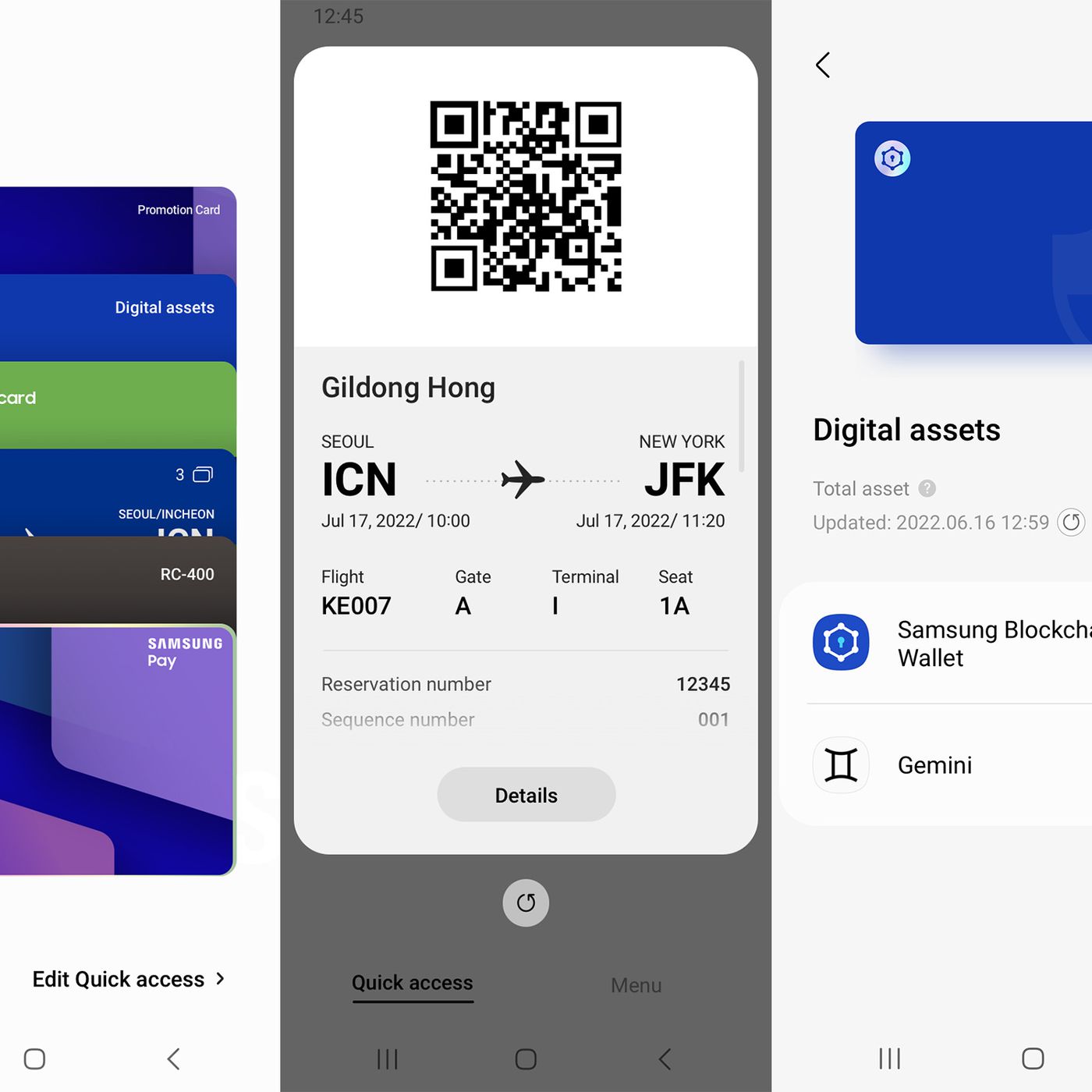 Add Boarding pass to wallet - Samsung Community