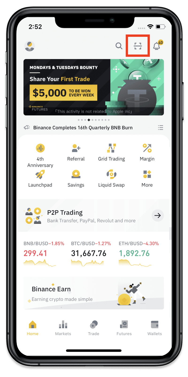 MCC Binance Scanner