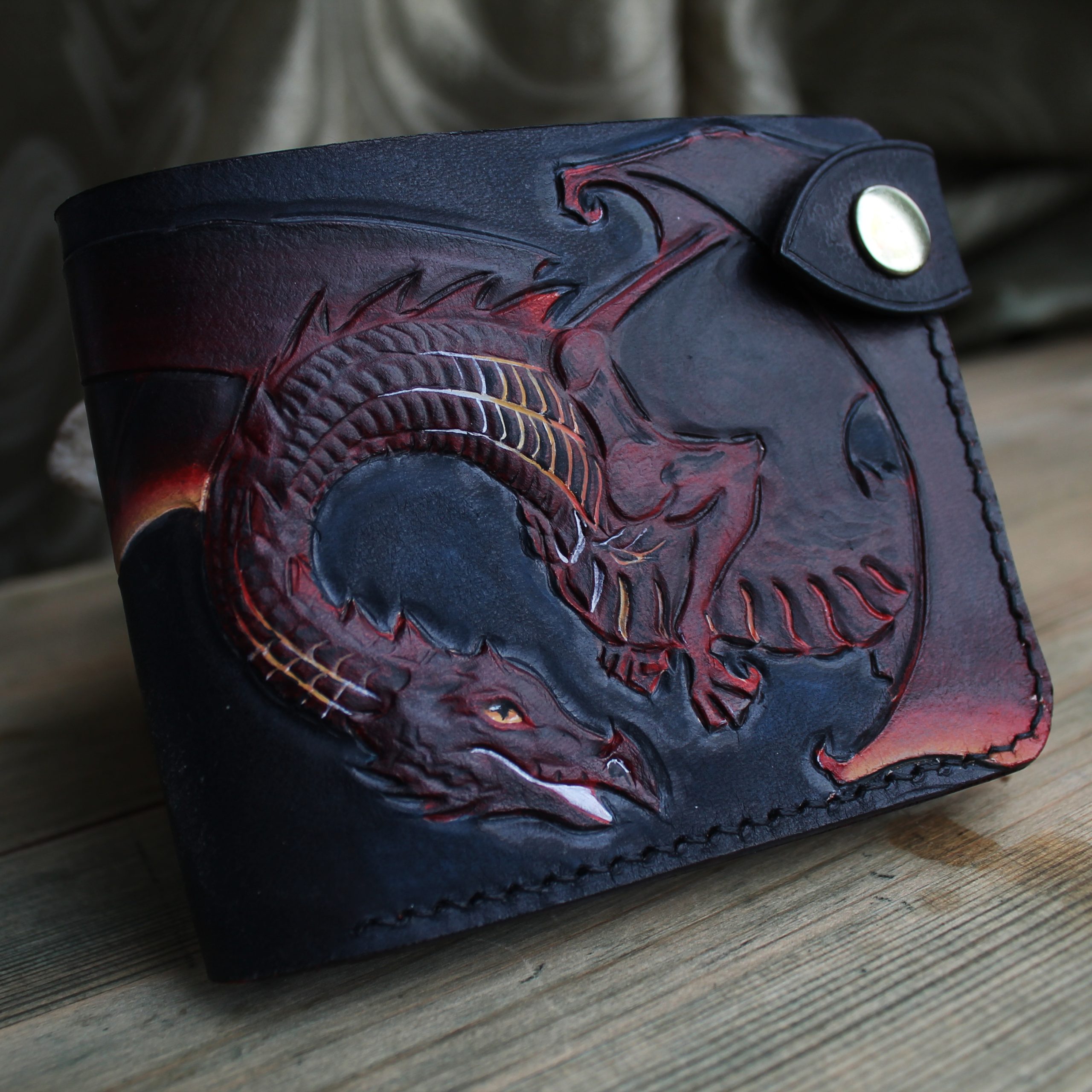 SHANGHAI TANG X JACKY TSAI Flower Dragon Wallet | Shanghai Tang