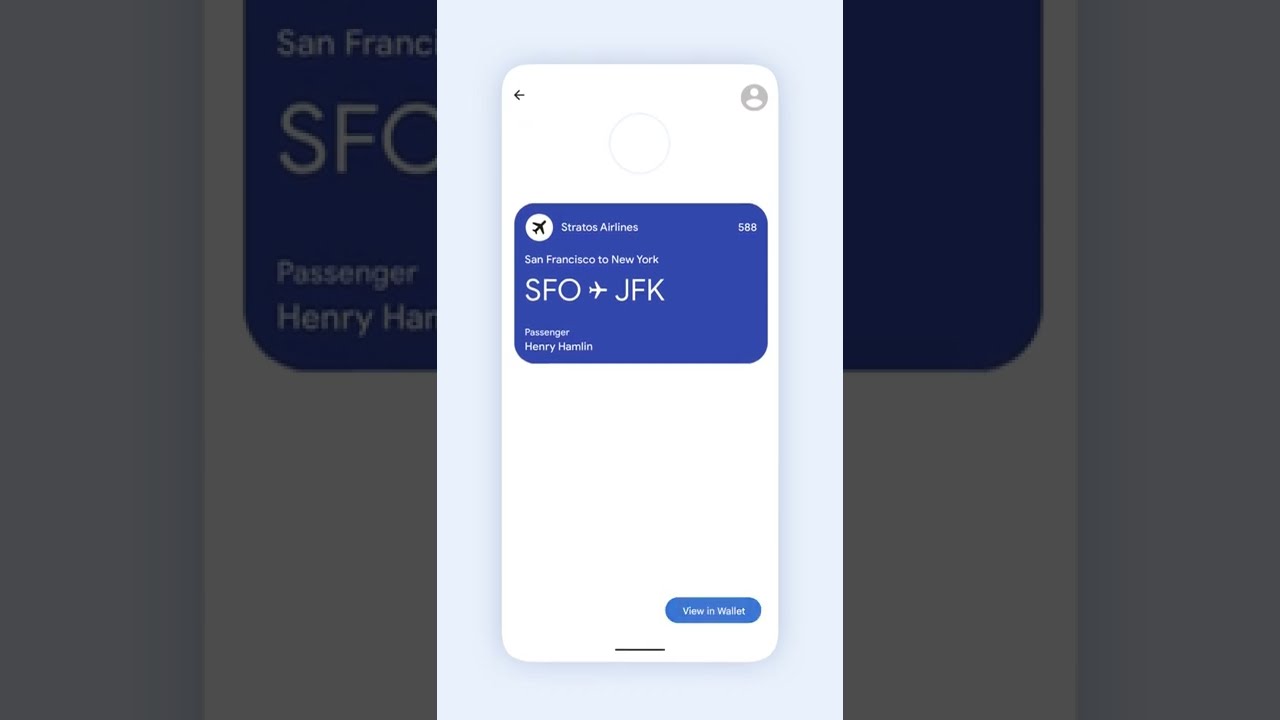 Google Wallet now lets you share boarding passes