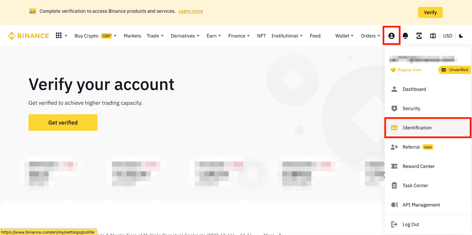 Binance KYC & Change Binance Account Country - Tutorial