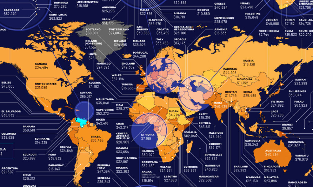 Bitcoin Mining by Country 