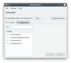 KDE Wallet - Plasma - EndeavourOS