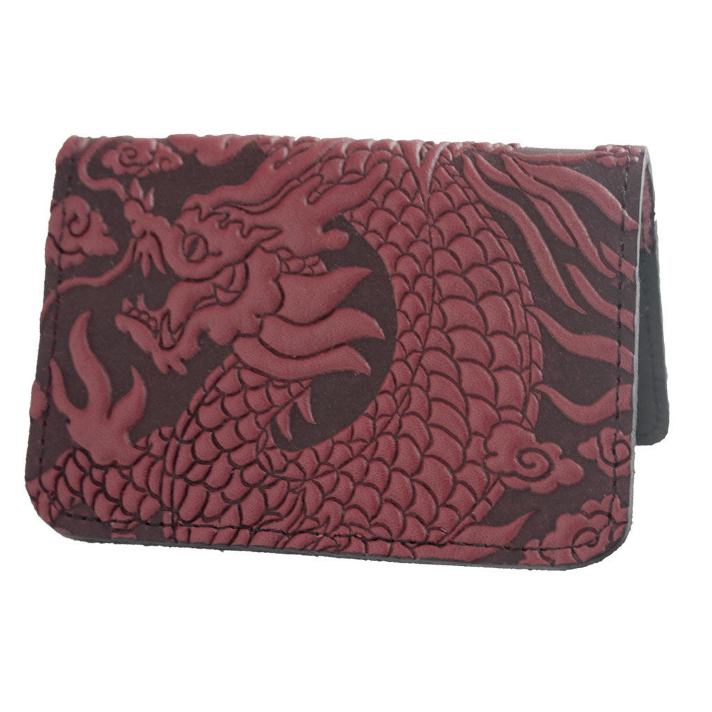 Fire Dragon Wallet - Real Leather Gents Wallet with Beautiful Hand Pai – EmBrace Leather