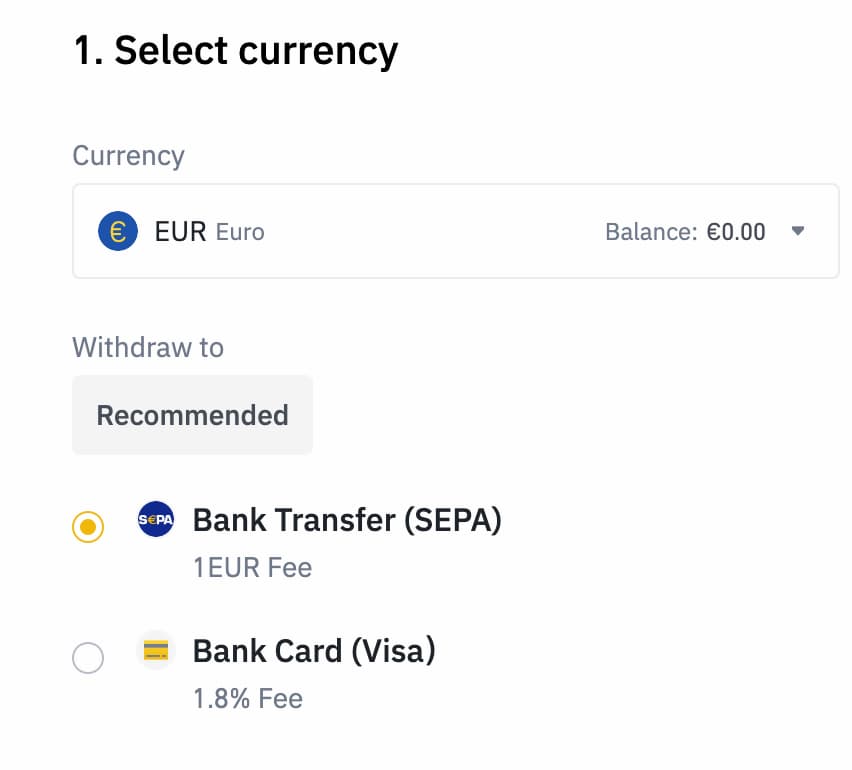 How to Withdraw from Binance to Bank Account? - Coinapult