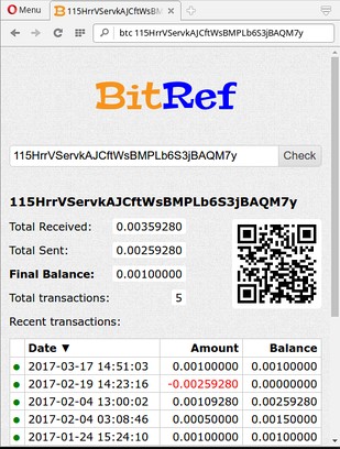 Bitcoin Address | Wallet Lookup - Blockonomics