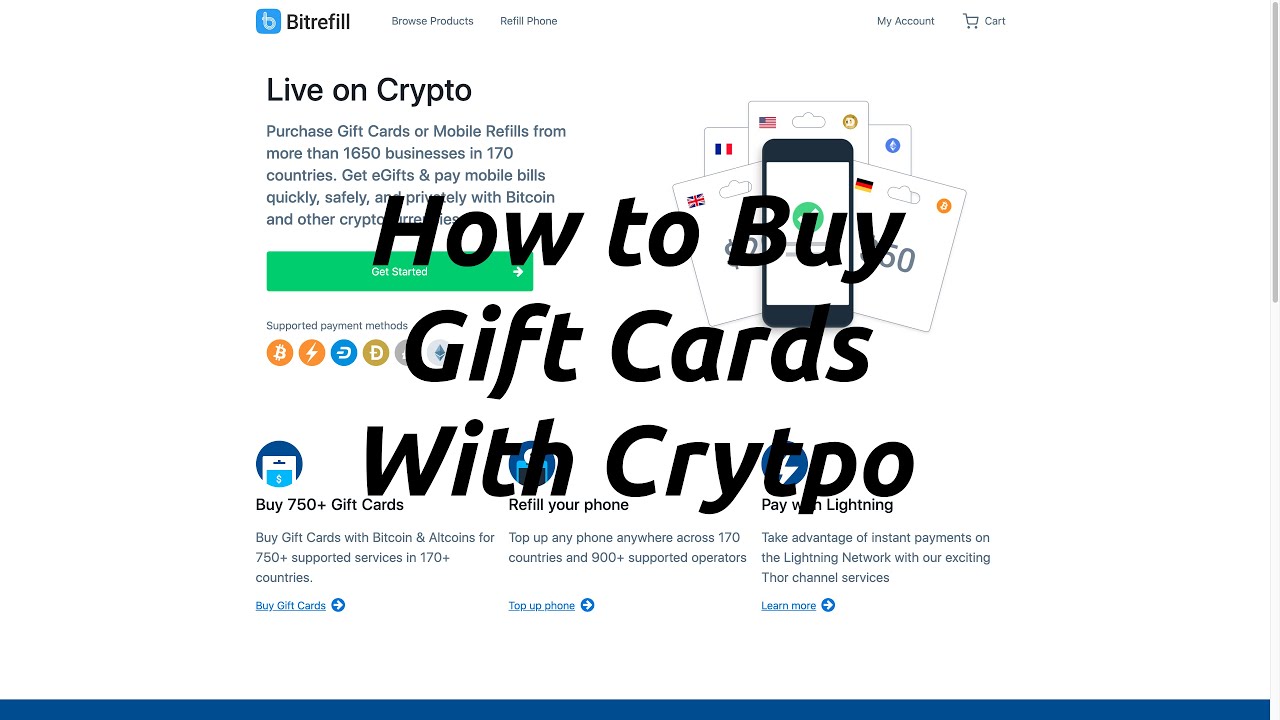 The 5 Best Places to Buy Gift Cards with Your Crypto