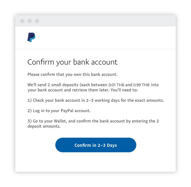 How to Verify a PayPal Account