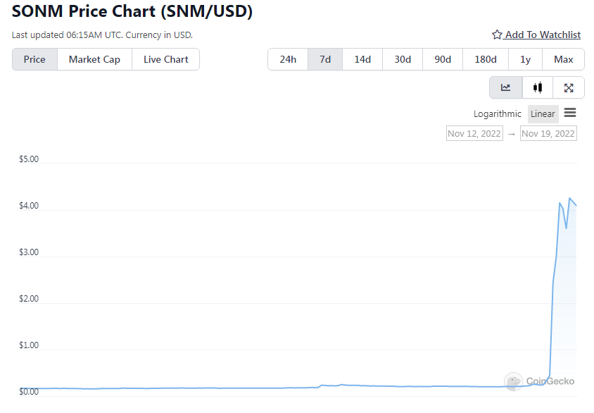 SONM (SNM) WEB3 Rating, Reviews and Details | ICOholder