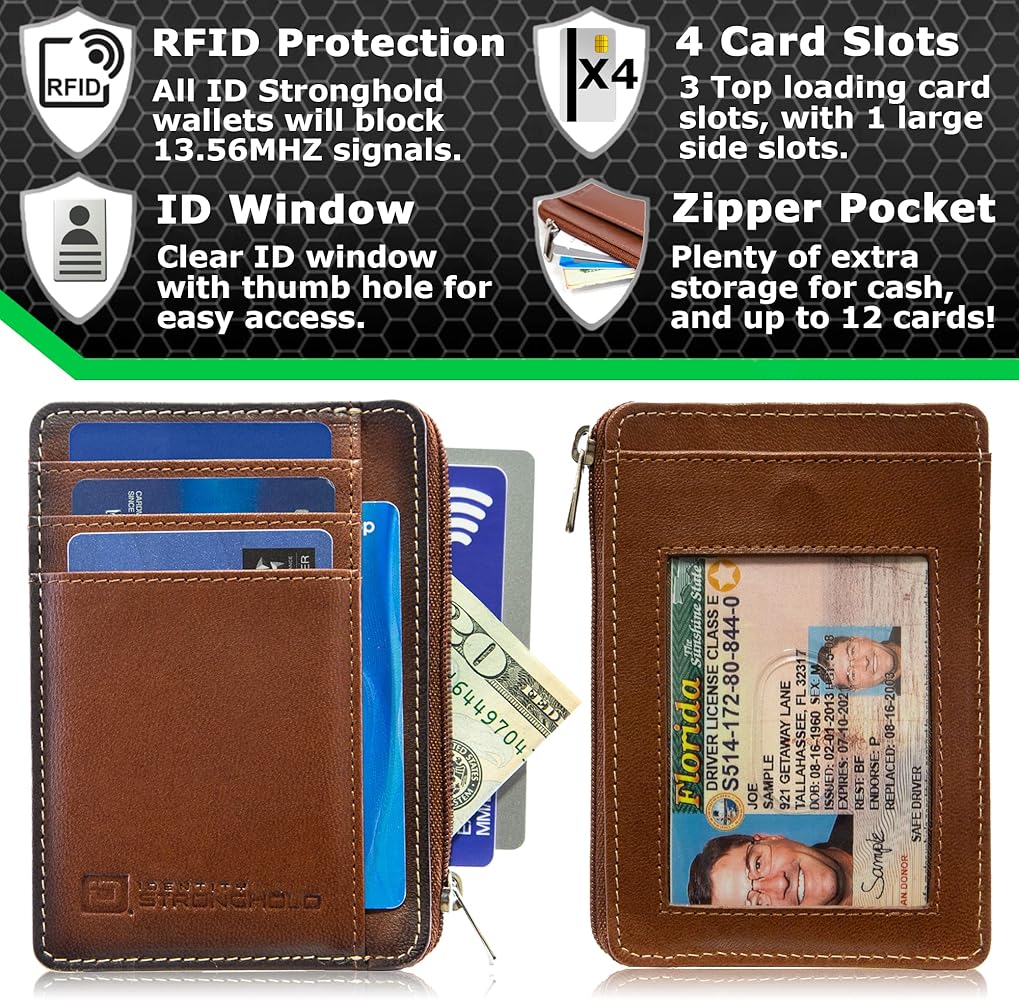 cryptolog.fun: ID Stronghold: Mini RFID Wallets