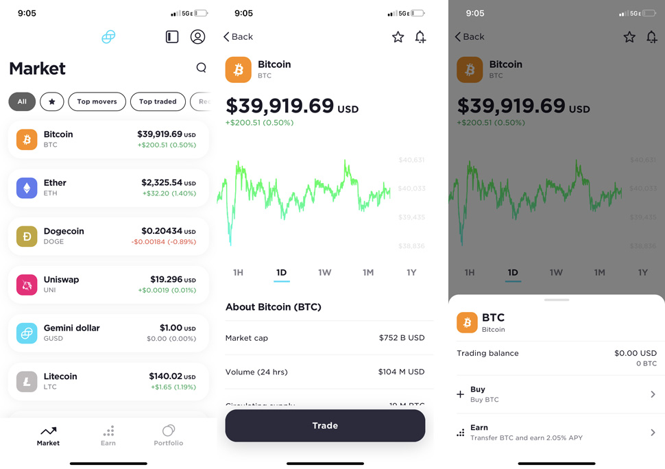 Coinbase vs Gemini: Features, Fees & More ()