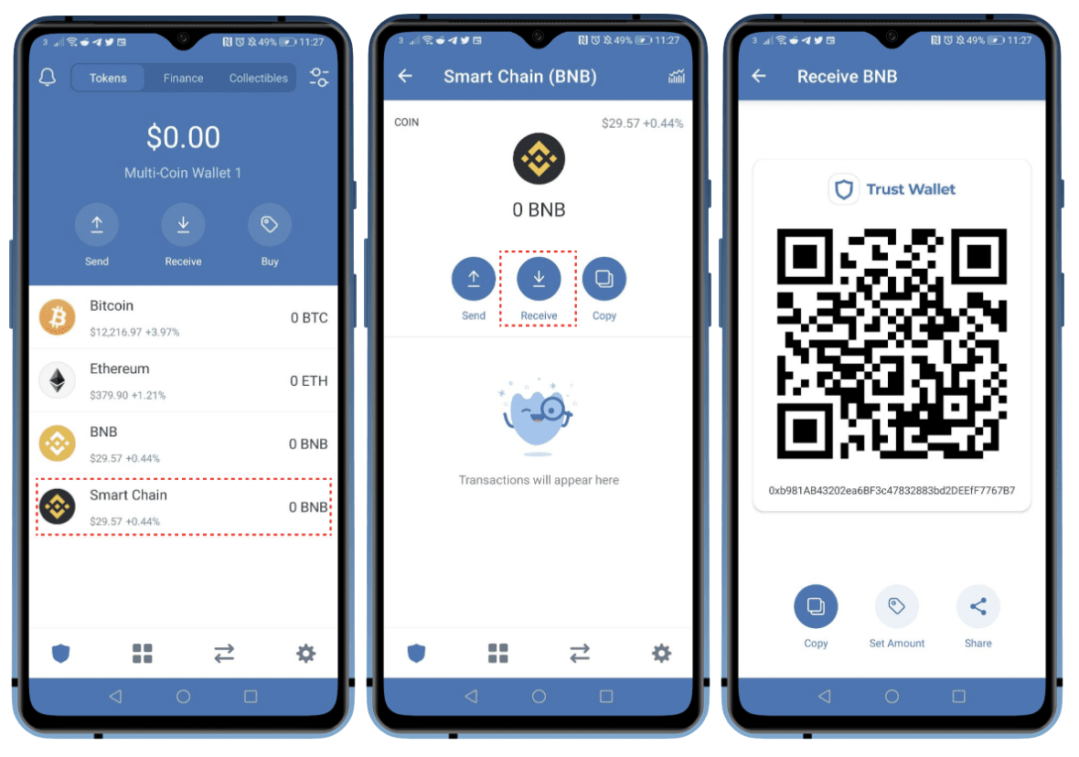 How to Connect to Binance Smart Chain in Trust Wallet