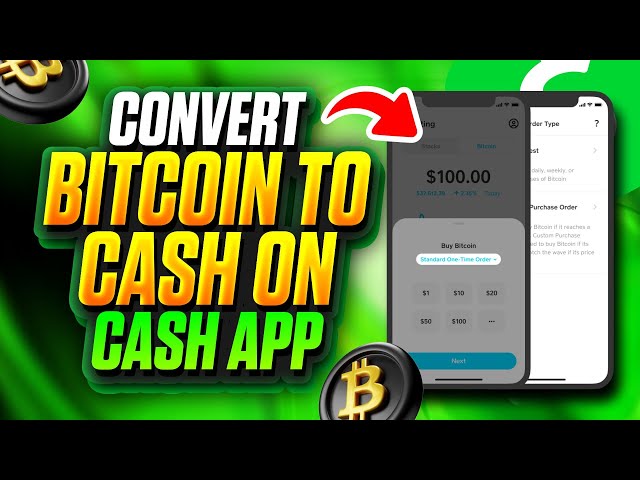 How to Convert Bitcoin to Cash on Cash App and Sell BTC to USD