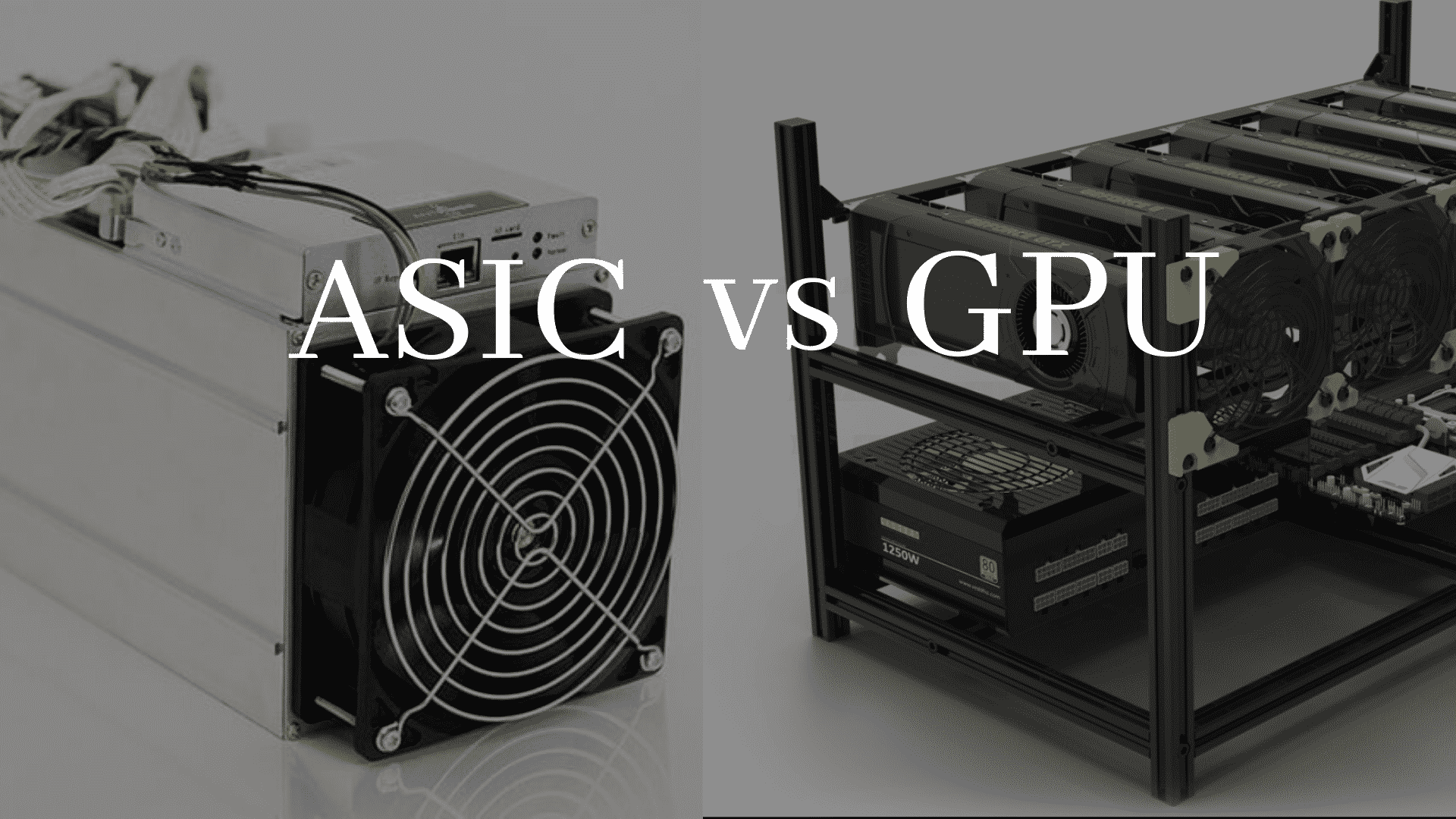 ASIC vs. GPU Mining: what's the difference?