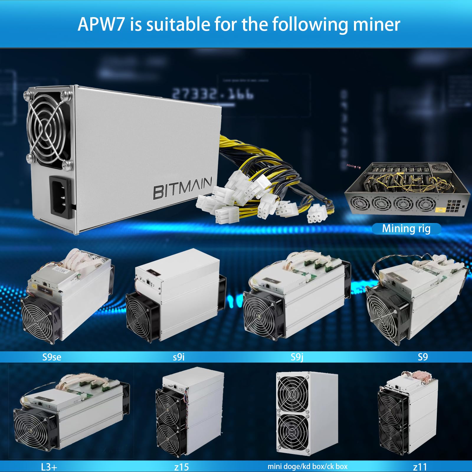 Antminer S9 Hydro 18TH/s Bitcoin Miner