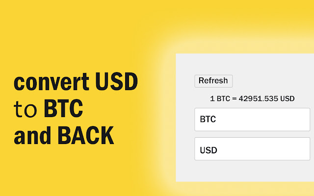 Convert BTC to USD: Bitcoin to United States Dollar