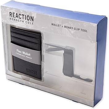 Kenneth Cole Reaction Men's Leather Passcase Wallet & Money Clip Set | cryptolog.fun