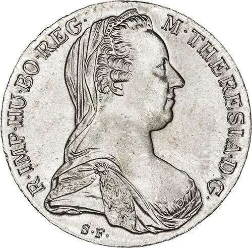 1 Thaler - Maria Theresia (Posthumous) - Austrian Empire – Numista