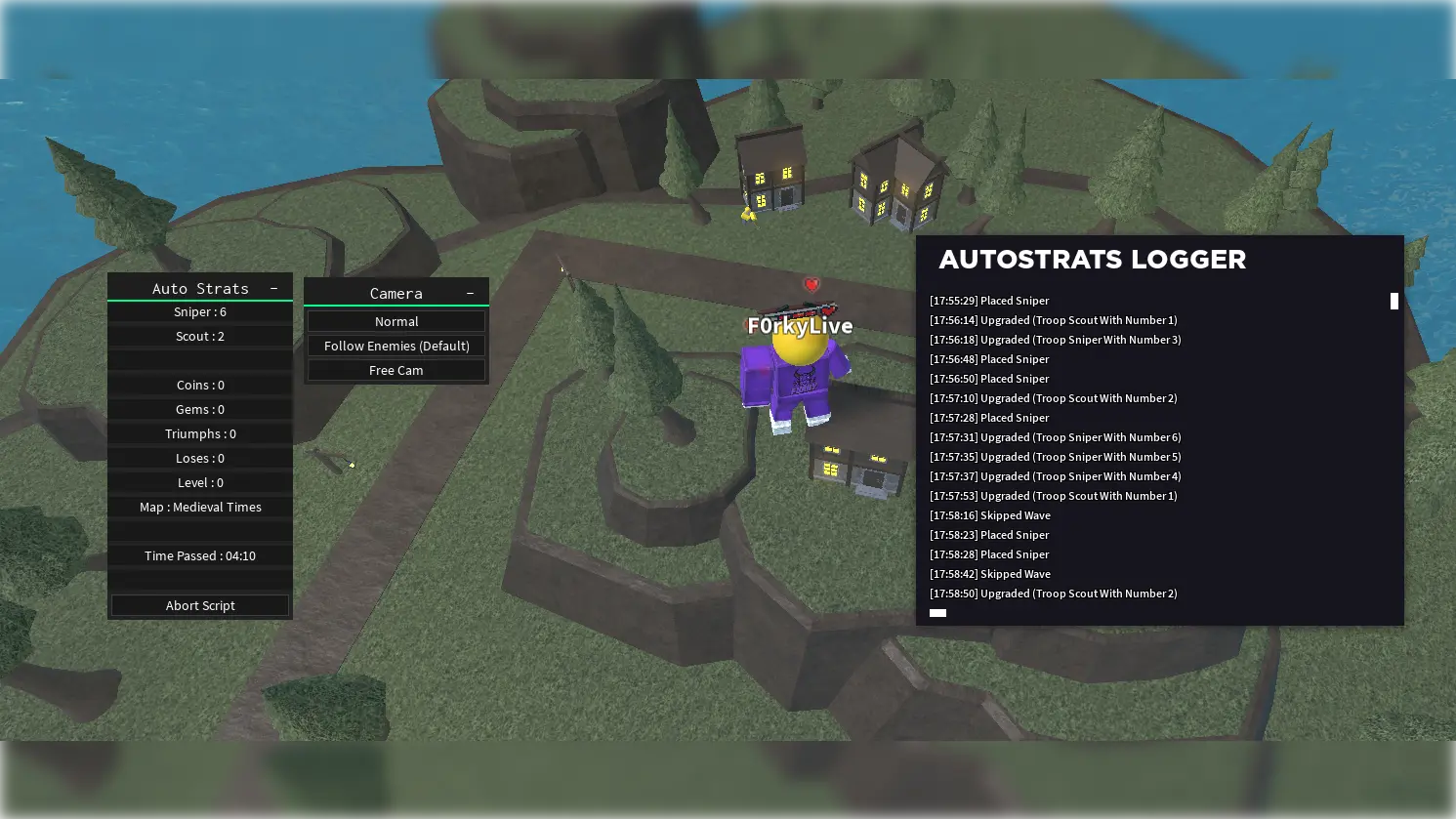 Tower Defense Simulator Auto Farm GUI Script - cryptolog.fun