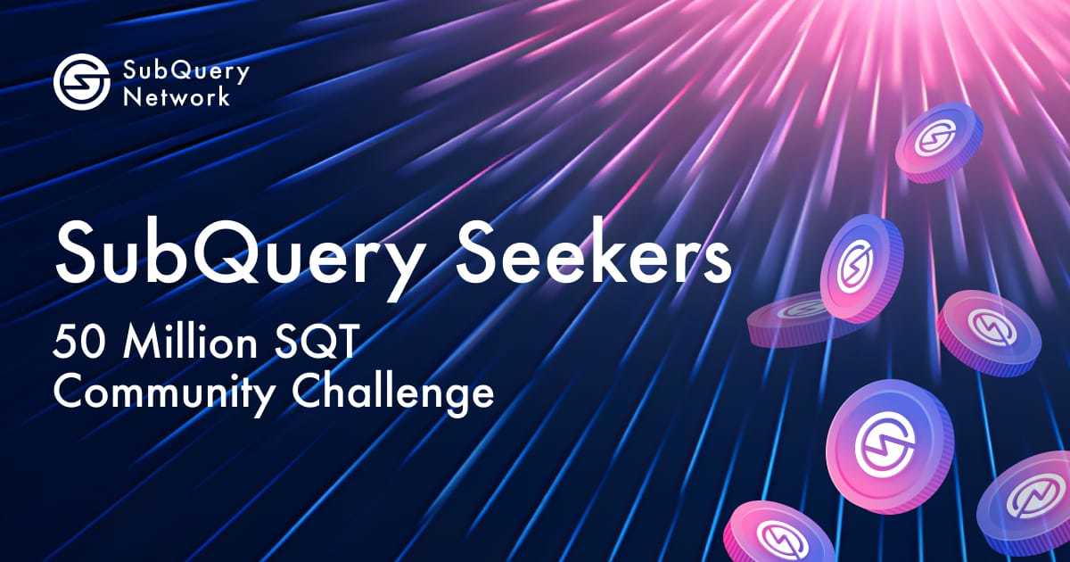 The SubQuery Token (SQT) | SubQuery Academy (Documentation)