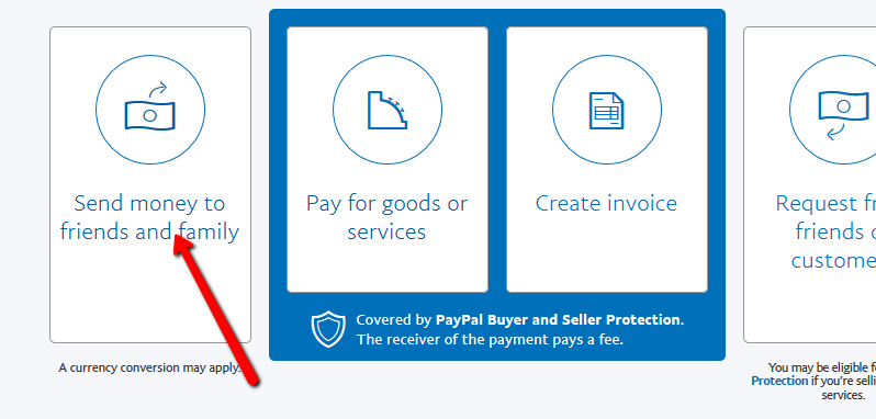 What's the difference between friends and family or goods and services payments? | PayPal NZ