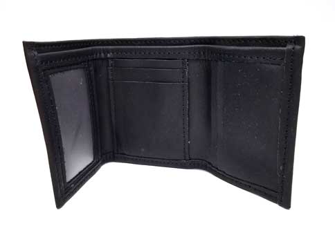 Trifold Wallets - Stealth Mode Leather