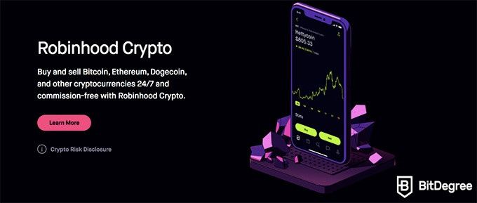 No commission crypto trading | Robinhood