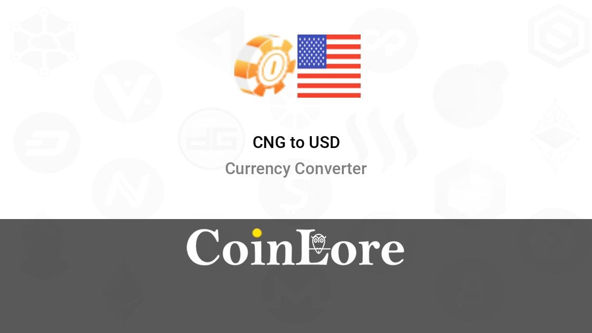 1 CNG to USD Exchange Rate Calculator: How much USD is 1 CNG Casino?