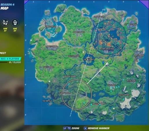 Every Week 7 XP Coin Location in Fortnite Season 4