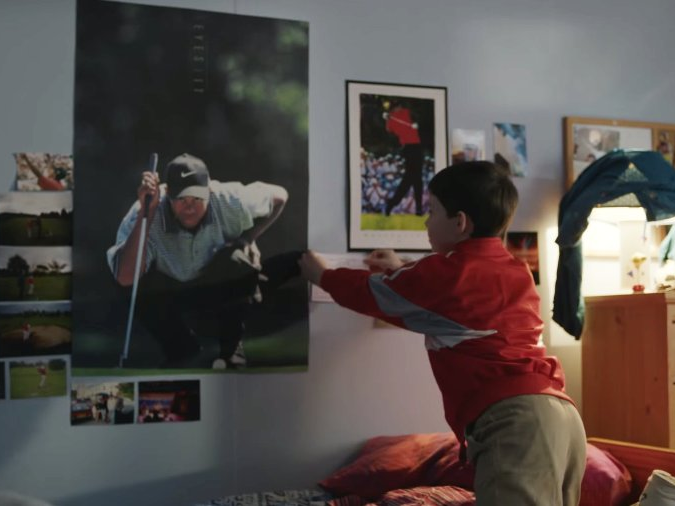 Torch Passes From Tiger Woods to McIlroy in Nike Ad