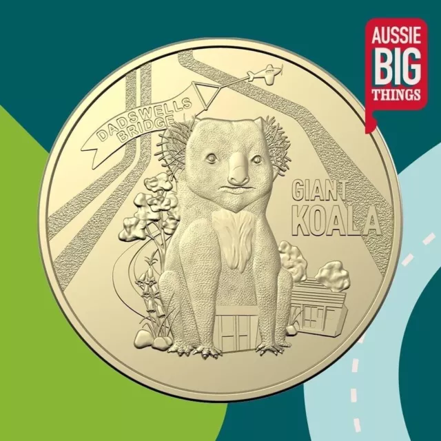 AUSTRALIA $1 COIN (AUSSIE BIG THINGS X1. GIANT KOALA. : BidBud