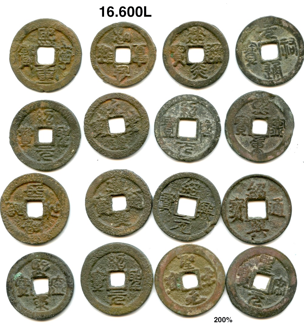 Chinese coins of the Northern Sung period.