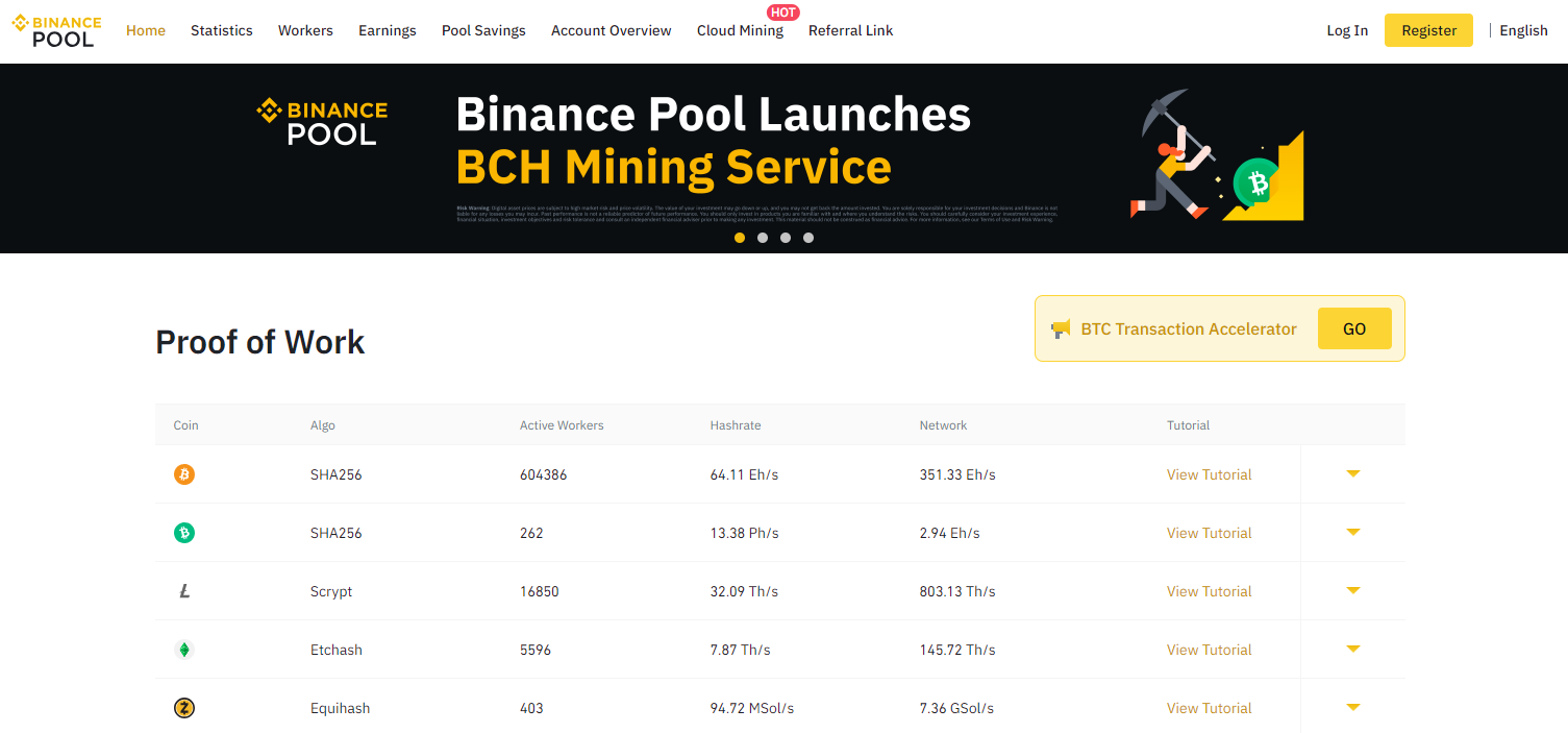 Bitcoin Mining Pool | Bitcoin Mining Contracts | Crypto Mining Pool | Binance