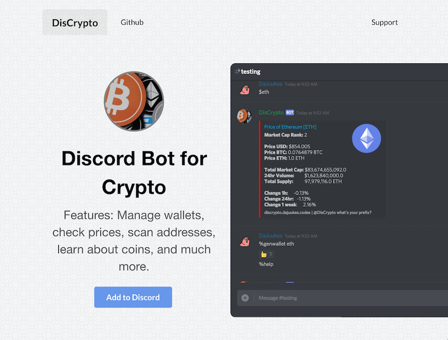 Crypto Checker | Discord App Directory