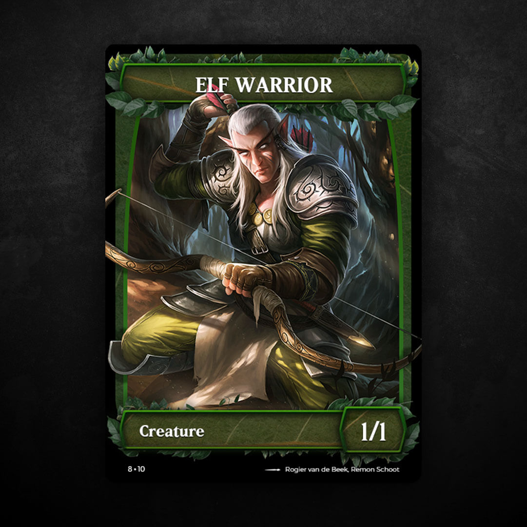 Elf Warrior Token [Lorwyn Tokens]
