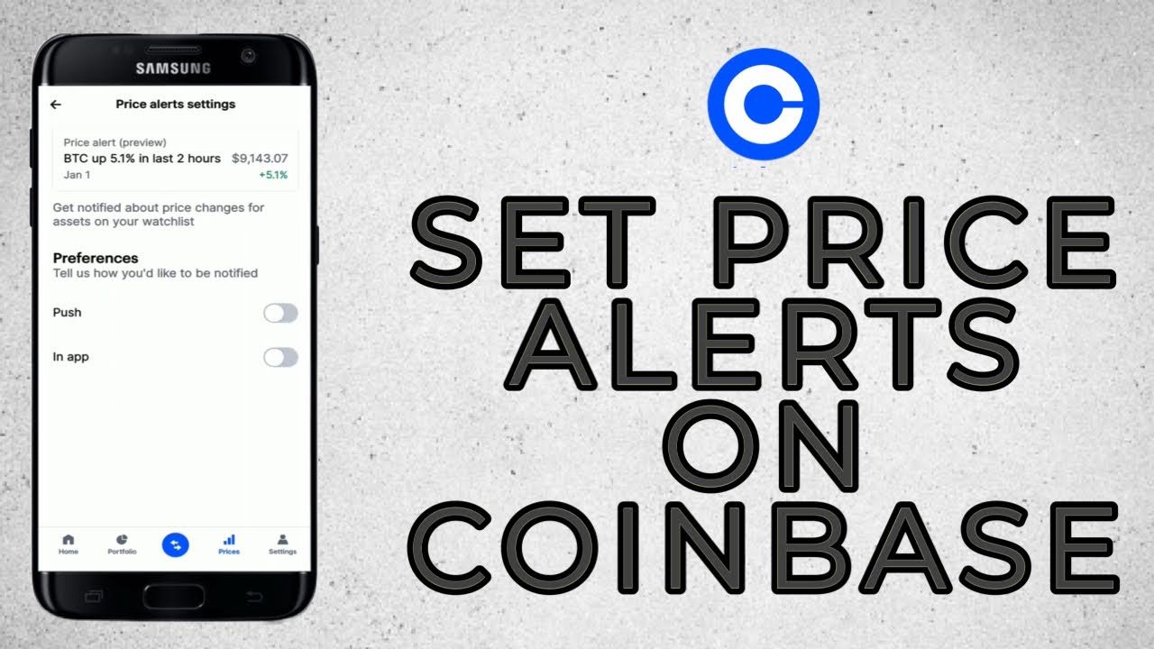 Coinbase Mobile App Adds Support for Real-Time Price Alerts