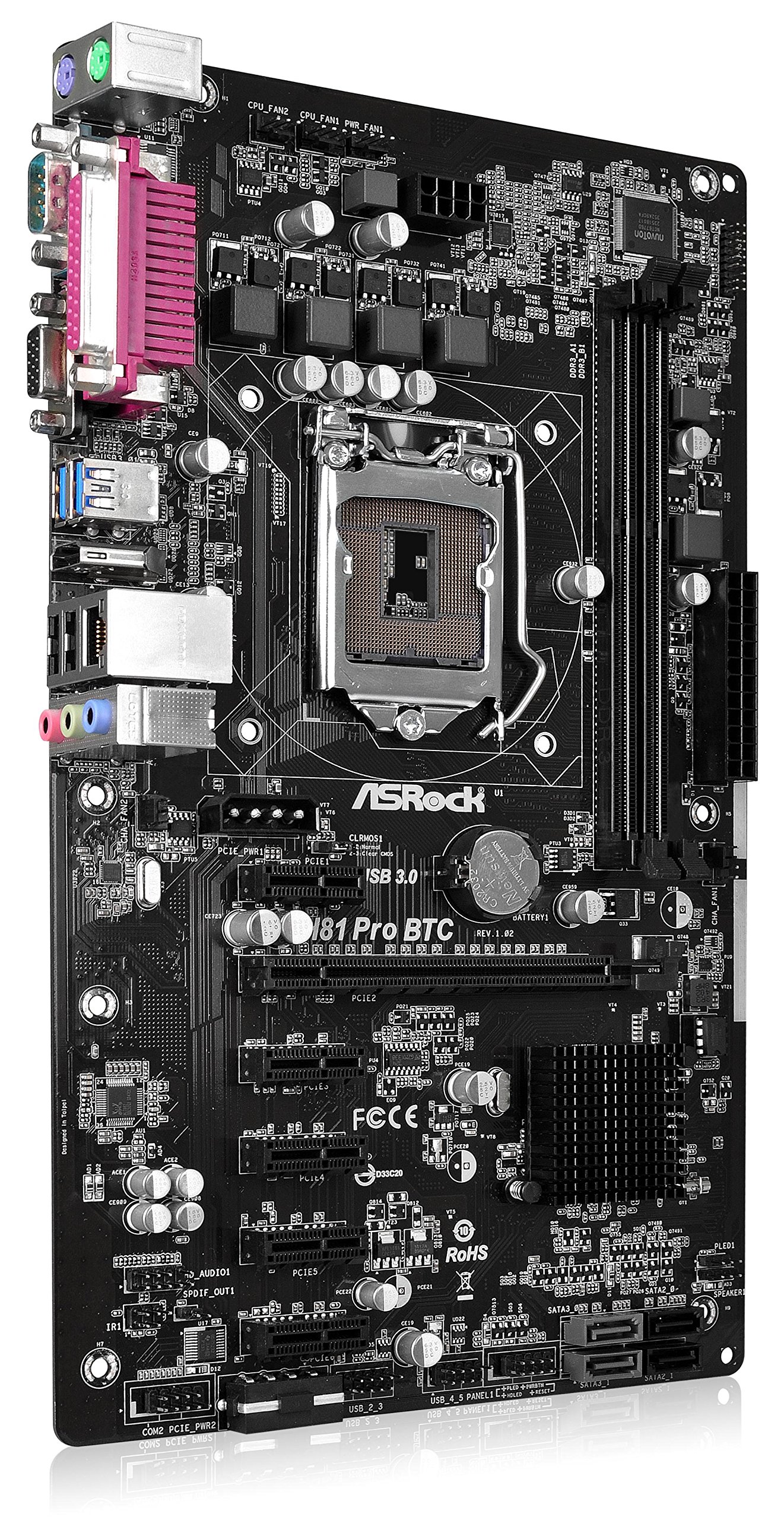 Bluepoint - Asrock H81 Pro Btc R Intel H81 Socket H3 (Lga ) Motherboard